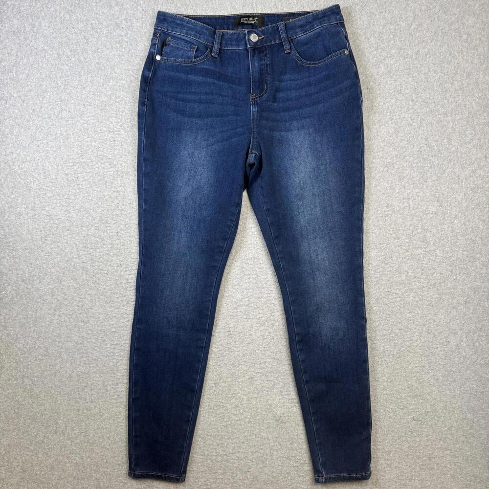 Judy Blue Women's Size 9/29 Dark Wash Skinny Fit Ankle Length Jeans
